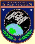 Midzynarodowa Stacja                  Kosmiczna - plakietka projektu