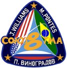 Symbol zaogi Sojuza TMA-8 wg Alex Panchenko